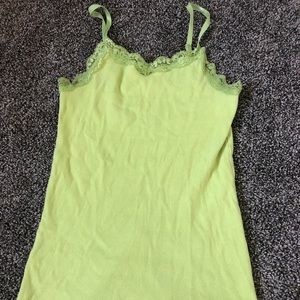 Light green tank top Faded Glory